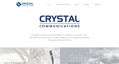 Desktop Screenshot of crystalcom.co.za